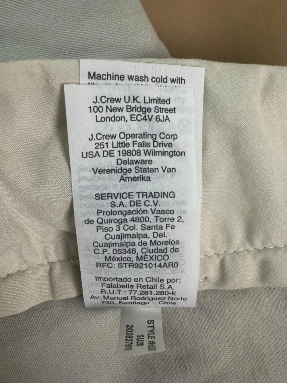 J.Crew Factory Men’s 38 Beige 9” Flex Chino Shorts H5020